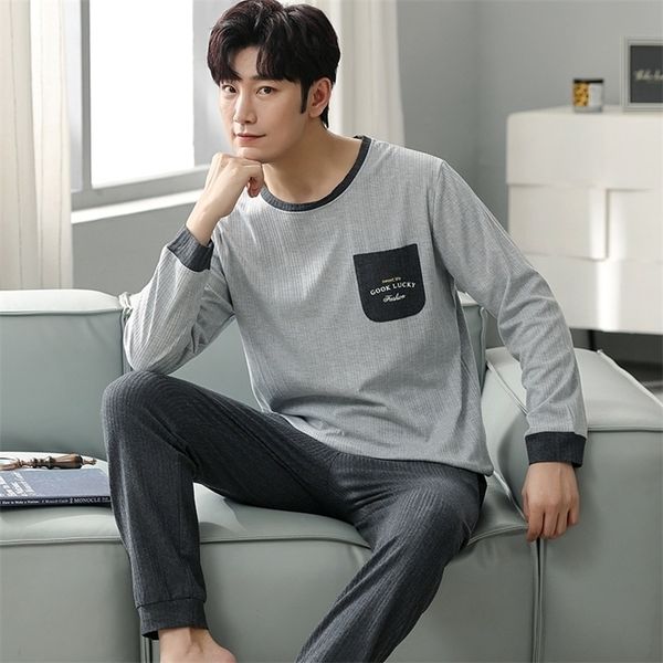 men's sleepwear big yards l4xl full cotton pyjamas men pijamas para hombre longsleeve casual sleepwear men homewear gray pajamas set fo, Black;brown
men's sleepwear big yards l4xl full cotton pyjamas men pijamas para hombre longsleeve casual sleepwear men homewear gray pajamas set fo, Black;brown