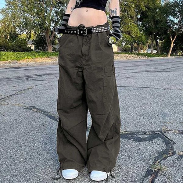 women's pants capris wide leg joggers cargo pants women streetwear patchwork big pocket low waist baggy trousers 2022 y2k fashion vinta, Black;white
women's pants capris wide leg joggers cargo pants women streetwear patchwork big pocket low waist baggy trousers 2022 y2k fashion vinta, Black;white