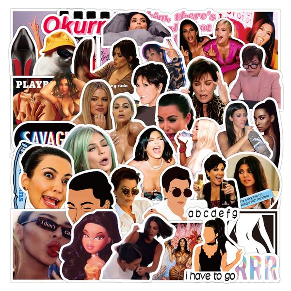 50pcs mixed kim kardashian stickers graffiti kids toy skateboard car motorcycle bicycle sticker decals wholesale
50pcs mixed kim kardashian stickers graffiti kids toy skateboard car motorcycle bicycle sticker decals wholesale