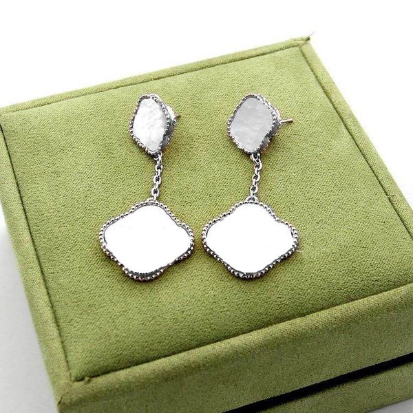 designer earrings for women luxury earring dangles four leaf clover jewlery design stud earrings stainless steel cjewelry earing orecchini m, Silver
designer earrings for women luxury earring dangles four leaf clover jewlery design stud earrings stainless steel cjewelry earing orecchini m, Silver