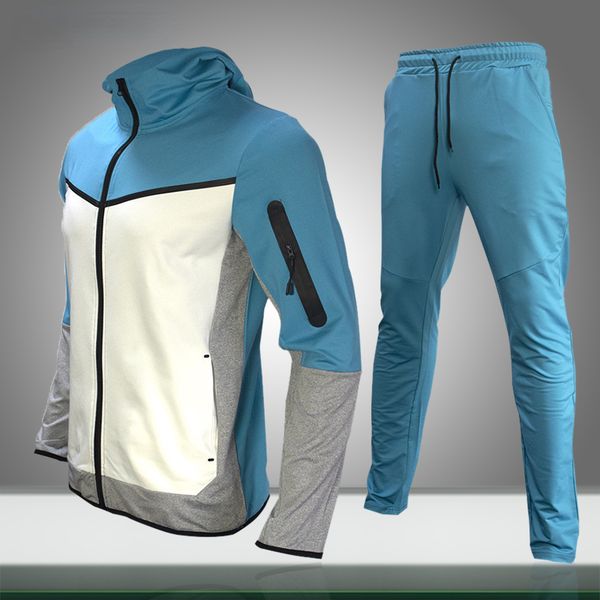new men casual sets jogging tracksuit patchwork jacket pants two pieces autumn men's sportswear sweatsuit running gym clothing, Gray
new men casual sets jogging tracksuit patchwork jacket pants two pieces autumn men's sportswear sweatsuit running gym clothing, Gray