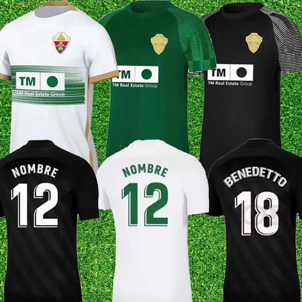 22 23 camisetas de futbol elche cf 100 th anniversary soccer jerseys raul guti lucas benedetto for men football shirt uniforms pastore pere, Black;yellow
22 23 camisetas de futbol elche cf 100 th anniversary soccer jerseys raul guti lucas benedetto for men football shirt uniforms pastore pere, Black;yellow