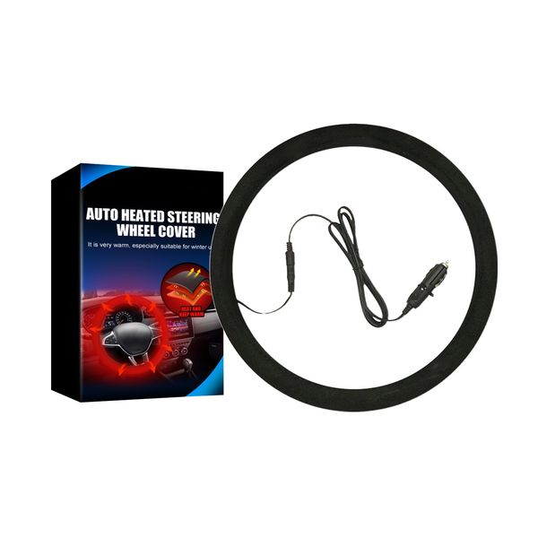 15in 12v heated quick warmer auto steering wheel cover non-slip soft for most cars trucks vans suv
15in 12v heated quick warmer auto steering wheel cover non-slip soft for most cars trucks vans suv