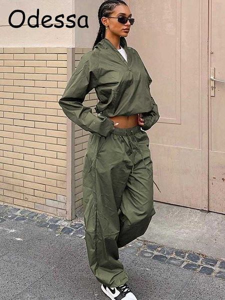 women's pants capris odessa 2022 joggers baggy wide leg sweatpants sets loose drawstring low waist streetwear cargo pants turtleneck 2, Black;white
women's pants capris odessa 2022 joggers baggy wide leg sweatpants sets loose drawstring low waist streetwear cargo pants turtleneck 2, Black;white