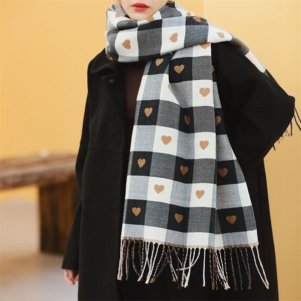 scarves luxury plaid scarf 2022 design winter warm cashmere women long pashmina foulard female scarves lady tassel shawl wraps 220927, Blue;gray
scarves luxury plaid scarf 2022 design winter warm cashmere women long pashmina foulard female scarves lady tassel shawl wraps 220927, Blue;gray