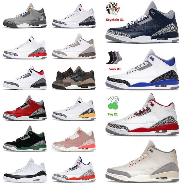2022 arrival mens basketball shoes 3 3s iii unc cardinal red pine green patchwork laser orange unc for men women jordens sneakers trainers, White;red
2022 arrival mens basketball shoes 3 3s iii unc cardinal red pine green patchwork laser orange unc for men women jordens sneakers trainers, White;red