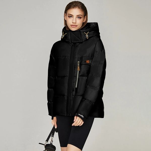 winter white duck-down down jacket hooded women casual fashion thicken warm trend coats, Black
winter white duck-down down jacket hooded women casual fashion thicken warm trend coats, Black
