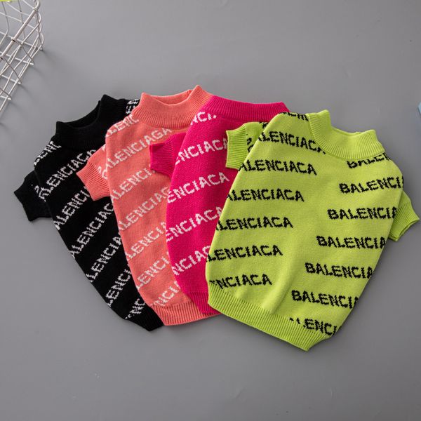 designer dog apparel cat dog clothes autumn winter warm pet sweater coat brand letters knitted turtleneck cold puppy pullover outerwears
designer dog apparel cat dog clothes autumn winter warm pet sweater coat brand letters knitted turtleneck cold puppy pullover outerwears