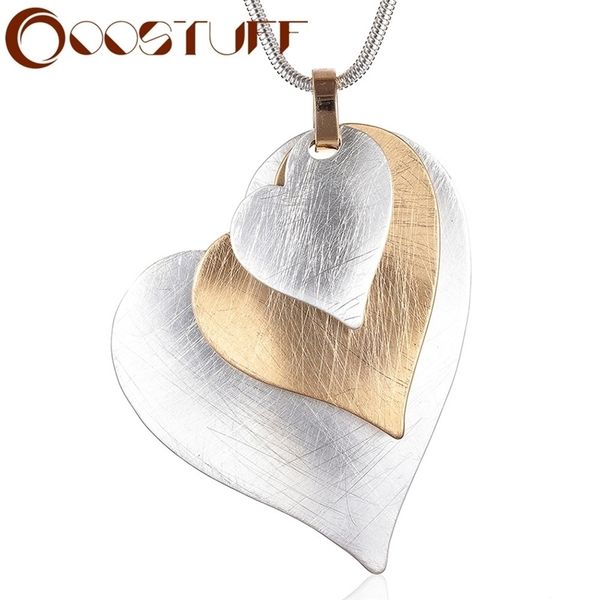 pendant necklaces fashion gold color silver heart pendants long necklace for women vintage women's jewelry decoration valentine's
pendant necklaces fashion gold color silver heart pendants long necklace for women vintage women's jewelry decoration valentine's
