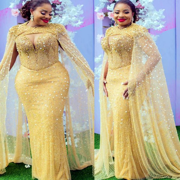 2022 arabic aso ebi mermaid gold prom dresses beaded crystals luxurious evening formal party second reception birthday engagement gowns dres, Black
2022 arabic aso ebi mermaid gold prom dresses beaded crystals luxurious evening formal party second reception birthday engagement gowns dres, Black