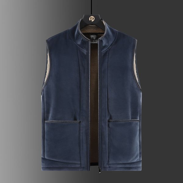 men s vests winter vest lamb velvet double sided autumn fleece mens jacket sleeveless 220926, Black;white
men s vests winter vest lamb velvet double sided autumn fleece mens jacket sleeveless 220926, Black;white