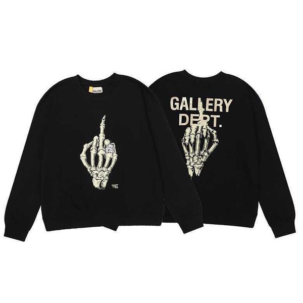fashion galleryes casual hoodies dept letter american skull stamping hand bone print high weight cotton terry round neck sweater, Black
fashion galleryes casual hoodies dept letter american skull stamping hand bone print high weight cotton terry round neck sweater, Black