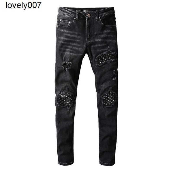 designer jeans new men's fashion trendy men's black hole patch amirs micro elastic small foot slim fit jeans men's pants, Blue
designer jeans new men's fashion trendy men's black hole patch amirs micro elastic small foot slim fit jeans men's pants, Blue