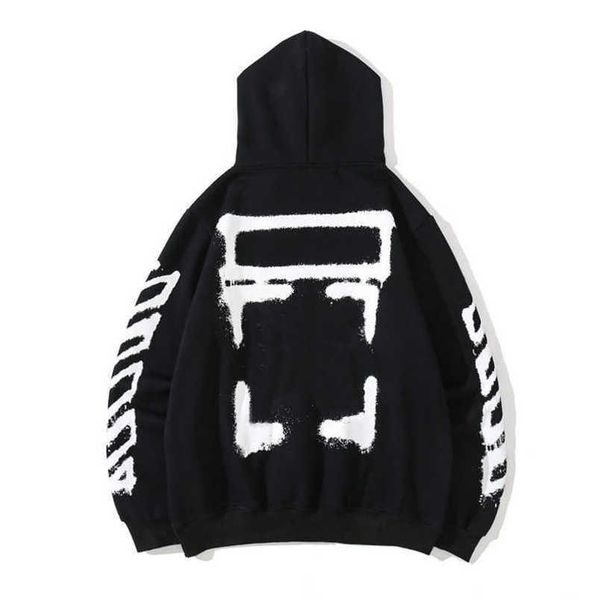 men's classic luxury sweatshirts brand offs pullover shirts hoodies women sweater men arrow cross letter print hoodie tees trend coat, Black
men's classic luxury sweatshirts brand offs pullover shirts hoodies women sweater men arrow cross letter print hoodie tees trend coat, Black