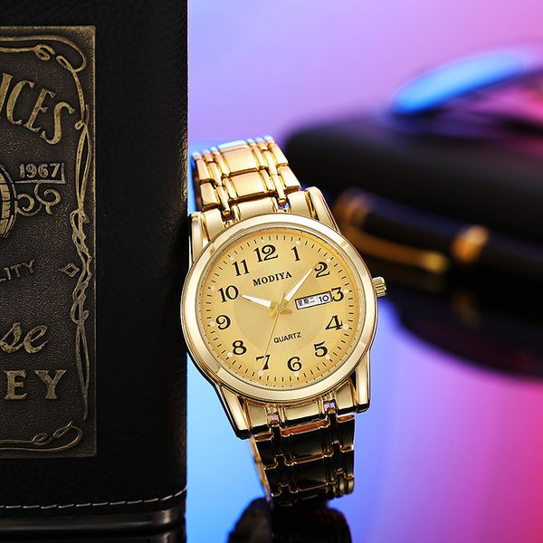 luxury stainless steel men wristwatches calendar date week luminous show analog quartz watch numeral sport outdoor wristwatch clock, Slivery;brown
luxury stainless steel men wristwatches calendar date week luminous show analog quartz watch numeral sport outdoor wristwatch clock, Slivery;brown