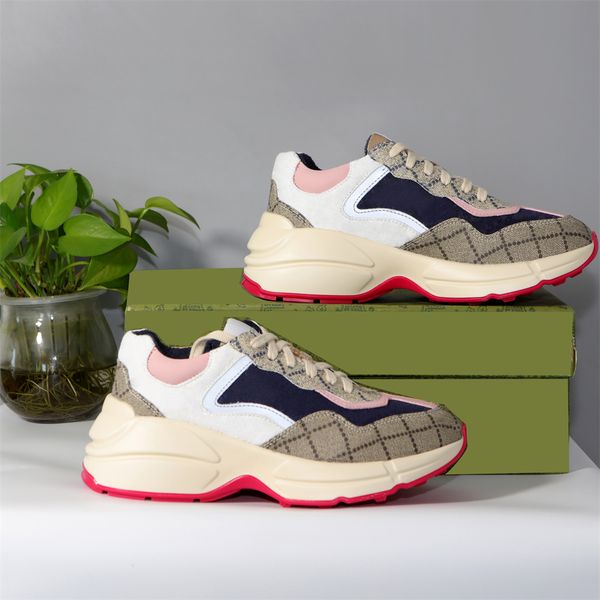chic casual shoes designer sneakers rhyton men women vintage daddy sneaker brand lady luxury runner trainers chaussures multicolor platform, Black
chic casual shoes designer sneakers rhyton men women vintage daddy sneaker brand lady luxury runner trainers chaussures multicolor platform, Black