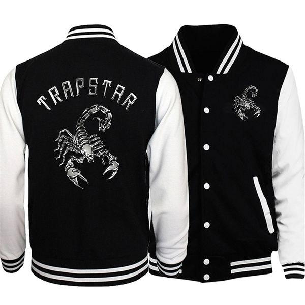 jacketsmen's jackets trapstar scorpio personality printing men fashion casual sports wear baseball uniform comfortable male bomber coat, Black;brown
jacketsmen's jackets trapstar scorpio personality printing men fashion casual sports wear baseball uniform comfortable male bomber coat, Black;brown