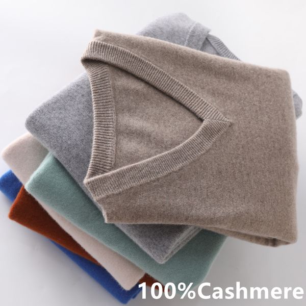 men's sweaters 100 cashmere sweater men classic vneck pullover autumn winter warm mens clothing jumper jersey rope hombre pull homme 22, White;black
men's sweaters 100 cashmere sweater men classic vneck pullover autumn winter warm mens clothing jumper jersey rope hombre pull homme 22, White;black