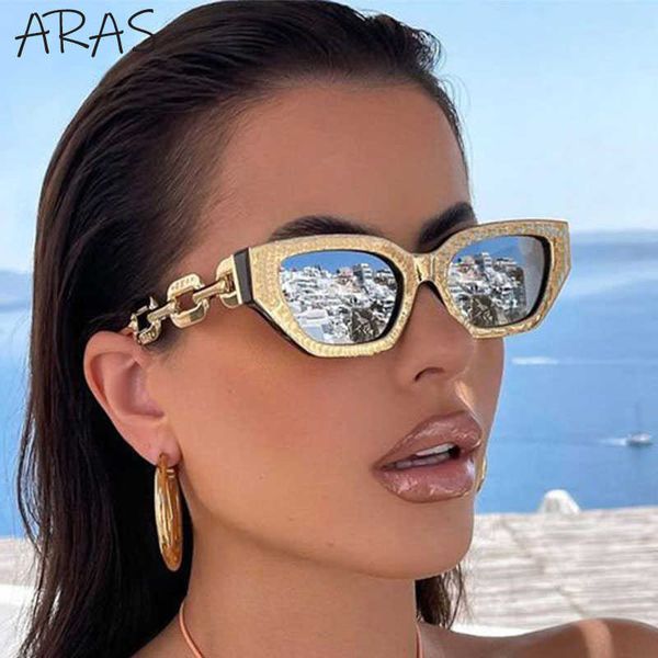 fashion small cat eye women's sunglasses trend cateye chain leg 2022 luxury brand sun glasses for ladies black shades sunglass 0928, White;black
fashion small cat eye women's sunglasses trend cateye chain leg 2022 luxury brand sun glasses for ladies black shades sunglass 0928, White;black
