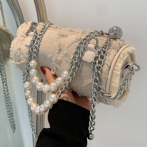 evening bags high-quality ladies pearl chain shoulder fashion hand-held handbag -selling messenger hand cylinder 220928
evening bags high-quality ladies pearl chain shoulder fashion hand-held handbag -selling messenger hand cylinder 220928
