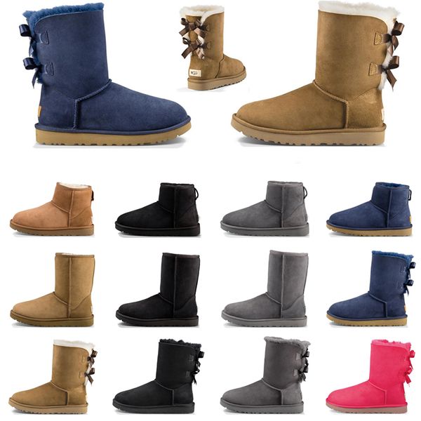 luxury women boots designer shoes classic snow boots chestnut low bow black grey pink navy blue ankle short winter booties size 36-41
luxury women boots designer shoes classic snow boots chestnut low bow black grey pink navy blue ankle short winter booties size 36-41