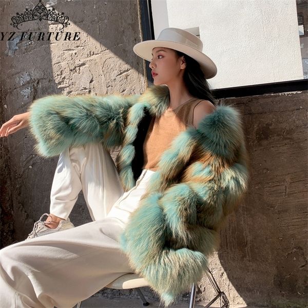 women's fur faux fashion real raccon coat with o-collar winter warm jacket women natural coats outerwear street style 220928, Black
women's fur faux fashion real raccon coat with o-collar winter warm jacket women natural coats outerwear street style 220928, Black