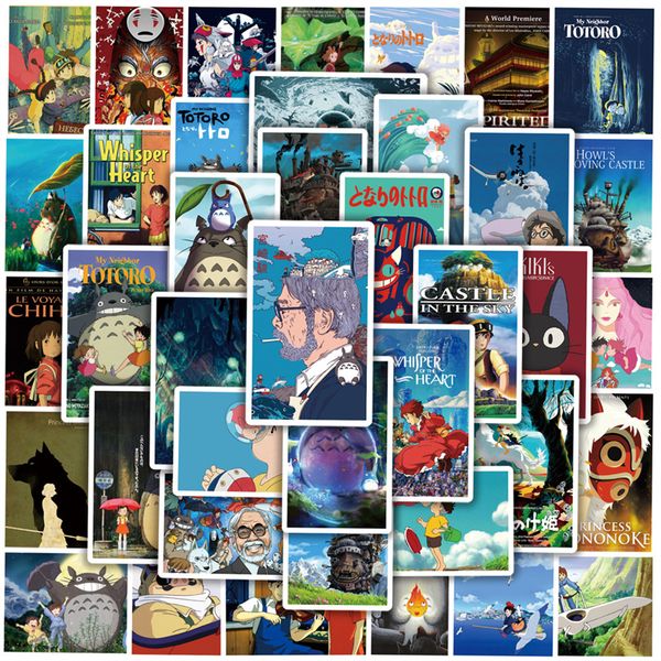 50pcs miyazaki hayao anime stickers totoro no face man graffiti kids toy skateboard car motorcycle bicycle sticker decals wholesale
50pcs miyazaki hayao anime stickers totoro no face man graffiti kids toy skateboard car motorcycle bicycle sticker decals wholesale