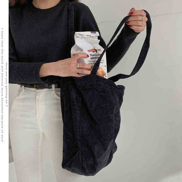 hbp shopping bags korean versatile large capacity bag leisure literature wash corduroy handbag simple one shoulder women's bag 220826
hbp shopping bags korean versatile large capacity bag leisure literature wash corduroy handbag simple one shoulder women's bag 220826