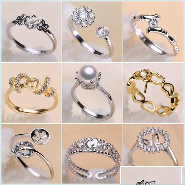 jewelry settings 925 sier diy pearl ring settings shiny zircon for women girl fashion jewelry adjustable size gift drop delivery 2021 dhjm2, Slivery;crystal
jewelry settings 925 sier diy pearl ring settings shiny zircon for women girl fashion jewelry adjustable size gift drop delivery 2021 dhjm2, Slivery;crystal