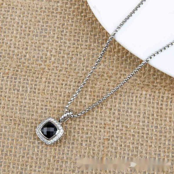 Pendant Petite Necklace DY Vintage Necklaces Designer Jewelry Designers Pendants Men Women Chain Elegance CZ Onyx Popular Black Charm jewelry Christmas gift
Pendant Petite Necklace DY Vintage Necklaces Designer Jewelry Designers Pendants Men Women Chain Elegance CZ Onyx Popular Black Charm jewelry Christmas gift
