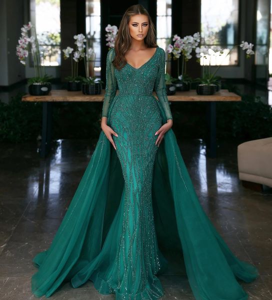 glamorous dark green prom dresses v neck with overskirts beading sequins party dresses gorgeous women formal custom made evening dress, Black;red
glamorous dark green prom dresses v neck with overskirts beading sequins party dresses gorgeous women formal custom made evening dress, Black;red