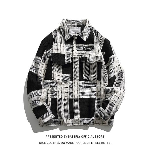 men's jackets arrival retro vintage plaid college student jacket men baseball bomber women boyfriend style varsity coat casual chic l22, Black;brown
men's jackets arrival retro vintage plaid college student jacket men baseball bomber women boyfriend style varsity coat casual chic l22, Black;brown