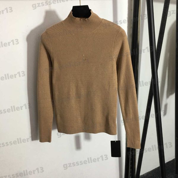 designer women sweaters classic metal letter brooch decoration womens sweater fashion half turtleneck long sleeve slim knitted bottoming shi, White;black
designer women sweaters classic metal letter brooch decoration womens sweater fashion half turtleneck long sleeve slim knitted bottoming shi, White;black