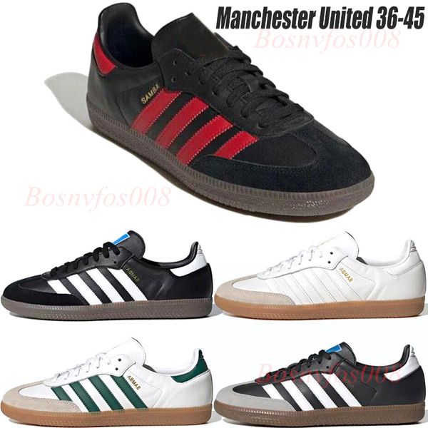 with box ale fashion casual shoes samba series bw army skate sneakers black white gum mens womens trainers size 36-45
with box ale fashion casual shoes samba series bw army skate sneakers black white gum mens womens trainers size 36-45