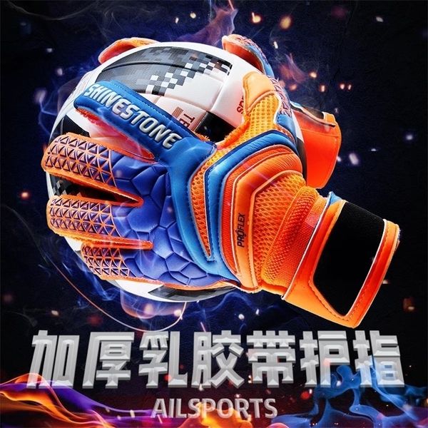 sports gloves professional goalkeeper gloves child finger protection goalkeeper thick 4mm latex nonslip football training 220926, Black
sports gloves professional goalkeeper gloves child finger protection goalkeeper thick 4mm latex nonslip football training 220926, Black
