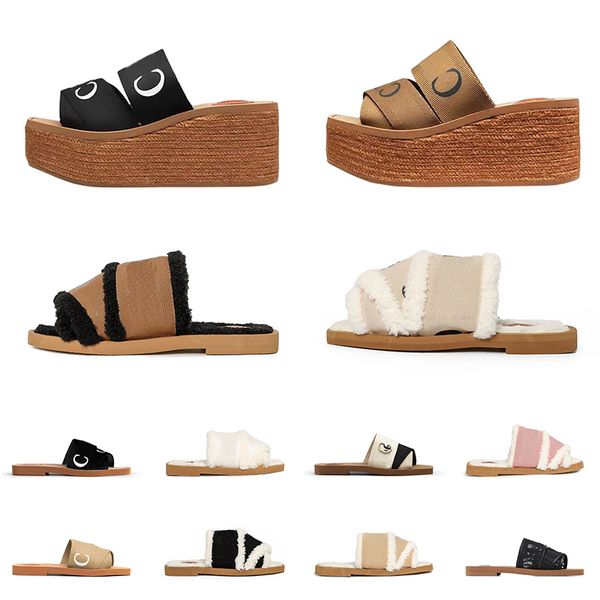 wholesale 2022 women designer shoes slippers woody mules flat mid canvas fur slides straw suede platform sneakers foam rubber sandals loafer, Black
wholesale 2022 women designer shoes slippers woody mules flat mid canvas fur slides straw suede platform sneakers foam rubber sandals loafer, Black