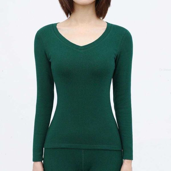 v-neck thermal underwear suit womens pure cotton long johns tight body elastic bottoming shirt, Black;pink
v-neck thermal underwear suit womens pure cotton long johns tight body elastic bottoming shirt, Black;pink
