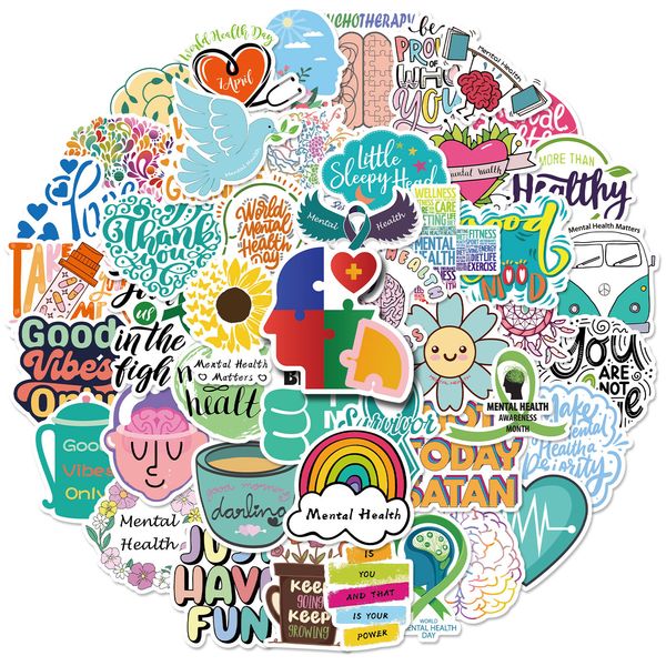 50pcs mental health matters stickers non-random for car bike luggage psycerapy sticker lapskateboard motor water bottle snowboard wall decal
50pcs mental health matters stickers non-random for car bike luggage psycerapy sticker lapskateboard motor water bottle snowboard wall decal