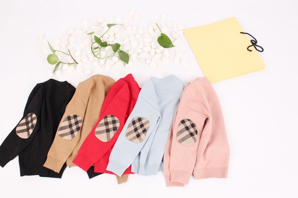designer kids cashmere knitted pullover girls boys plaid patch long sleeve sweater fashion children casual jumper q8948, Blue
designer kids cashmere knitted pullover girls boys plaid patch long sleeve sweater fashion children casual jumper q8948, Blue