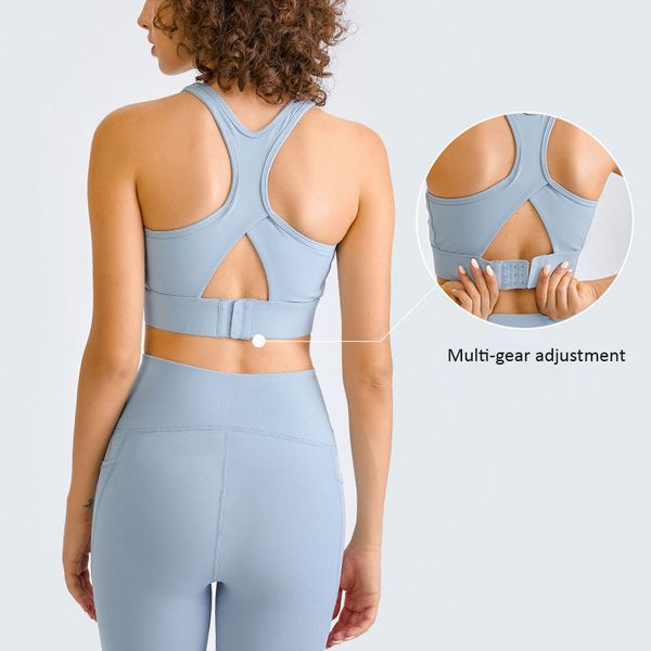 l-148 clasp high support sports bra yoga tank breathable gym underwear with removable cups training vest quick dry fitness bras
l-148 clasp high support sports bra yoga tank breathable gym underwear with removable cups training vest quick dry fitness bras