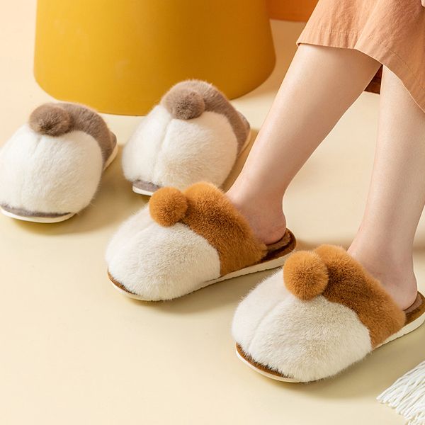 slipper corgi butt slippers christmas gifts for boys fluffy children cute faux fur warm sandals girls matching cotton slippers 220928, Black;grey
slipper corgi butt slippers christmas gifts for boys fluffy children cute faux fur warm sandals girls matching cotton slippers 220928, Black;grey