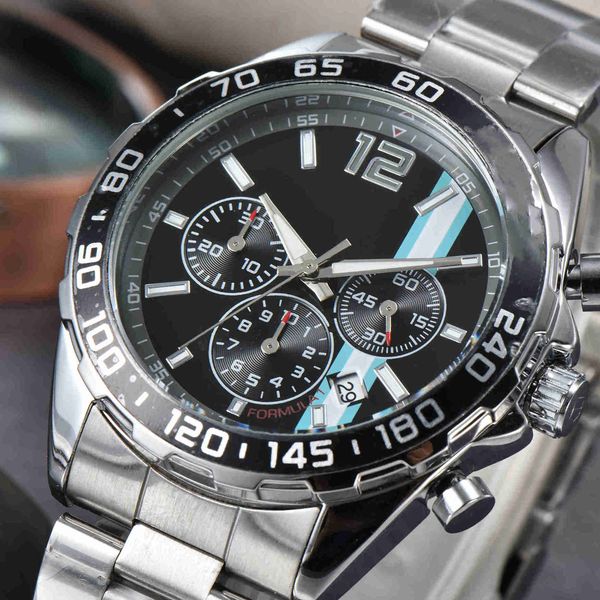 2022 color strip fashion men's watch three pin display calendar alloy panel stainless steel watchband watch, Slivery;brown
2022 color strip fashion men's watch three pin display calendar alloy panel stainless steel watchband watch, Slivery;brown