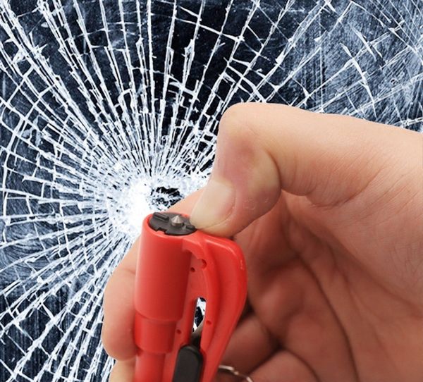keychain vehicle safety hammer with portable escape hammers window breaker key chain vehicle mounted multifunctional mini lifesaving crusher, Silver
keychain vehicle safety hammer with portable escape hammers window breaker key chain vehicle mounted multifunctional mini lifesaving crusher, Silver