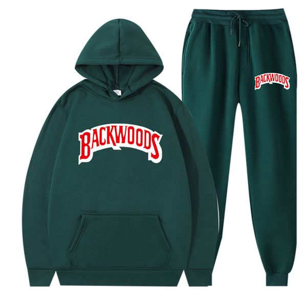 hoodie men's tracksuit backwoods winter autumn long sleeve hoodie and pants patchwork two-piece set, Gray
hoodie men's tracksuit backwoods winter autumn long sleeve hoodie and pants patchwork two-piece set, Gray