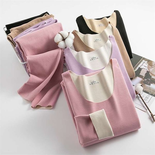 women's thermal underwear men seamless set ab face double-sided fleece lingerie winter clothes ropa de invierno mujer 220922, Black;pink
women's thermal underwear men seamless set ab face double-sided fleece lingerie winter clothes ropa de invierno mujer 220922, Black;pink