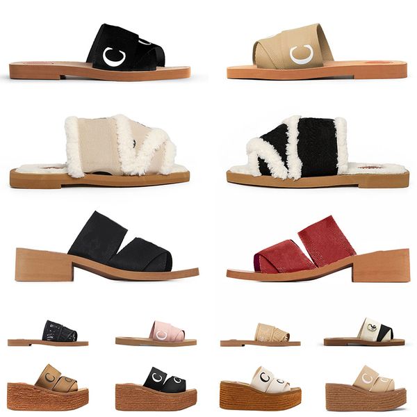 2022 designer canvas suede slippers women woody mules flat sandals rubber slides black white pink fabric flip slops woman summer winter warm
2022 designer canvas suede slippers women woody mules flat sandals rubber slides black white pink fabric flip slops woman summer winter warm