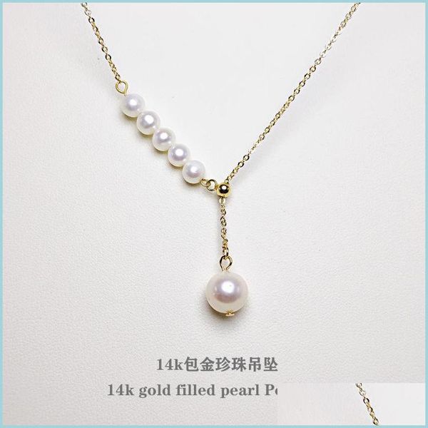 pendant necklaces freshwater pearl pendant water drops necklace for women girl 14k gold filled handmade fashion jewelry girlfriend gi dhlhi, Silver
pendant necklaces freshwater pearl pendant water drops necklace for women girl 14k gold filled handmade fashion jewelry girlfriend gi dhlhi, Silver
