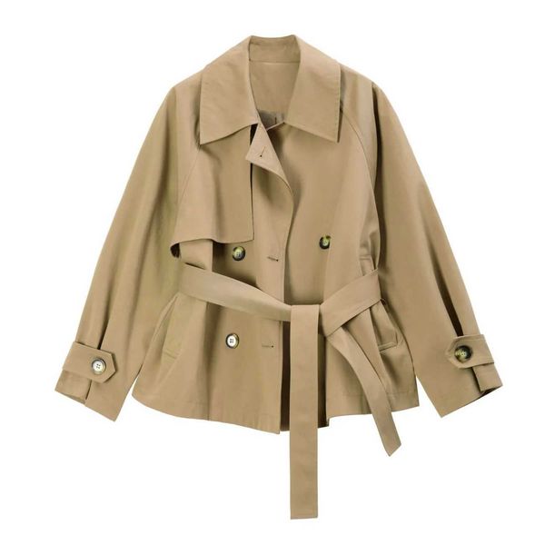 trench coats 2022 spring slim trench coats women short casual coat female khaki college style outwear women wild british style coat belt y2, Tan;black
trench coats 2022 spring slim trench coats women short casual coat female khaki college style outwear women wild british style coat belt y2, Tan;black