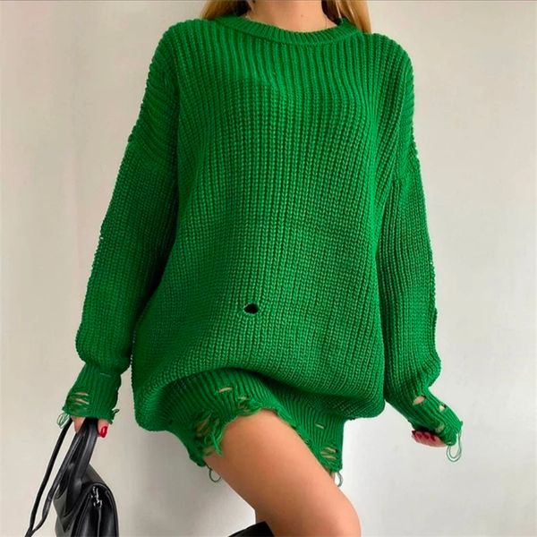 women's knits tees women's oversize sweater autumn winter knitted solid oneck long sleeve hollow out streetwear pullover sweaters, White
women's knits tees women's oversize sweater autumn winter knitted solid oneck long sleeve hollow out streetwear pullover sweaters, White