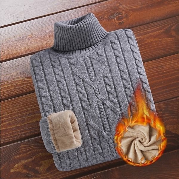 men's sweaters velvet thickened sweater winter turtleneck base shirt thick knitted warm inner clothes 220928, White;black
men's sweaters velvet thickened sweater winter turtleneck base shirt thick knitted warm inner clothes 220928, White;black